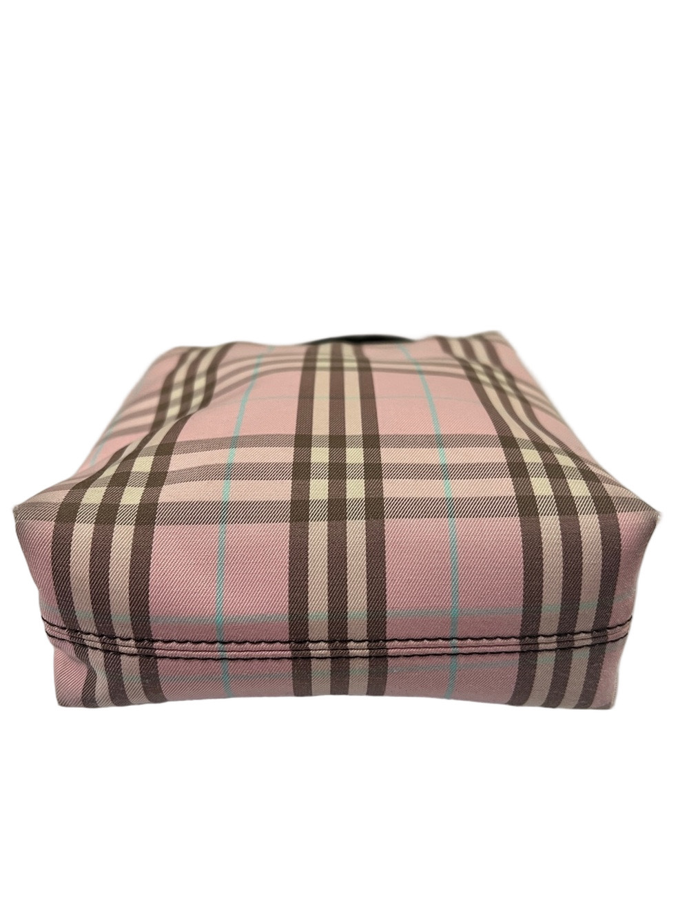 Burberry Pink Plaid Novacheck Mini Tote - Picture 6 of 13